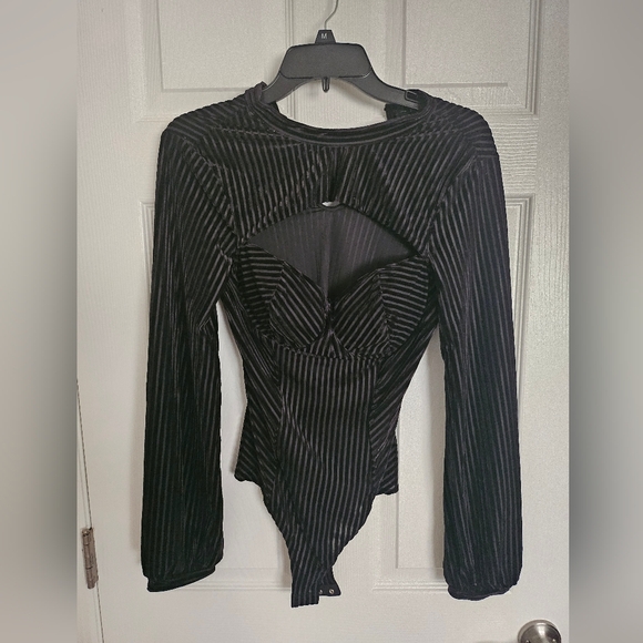 Velvet bodysuit - Picture 1 of 2